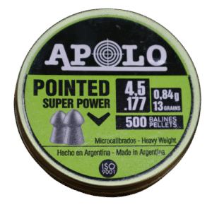 APOLO Pointed Super Power 4,5 .177 Cal.